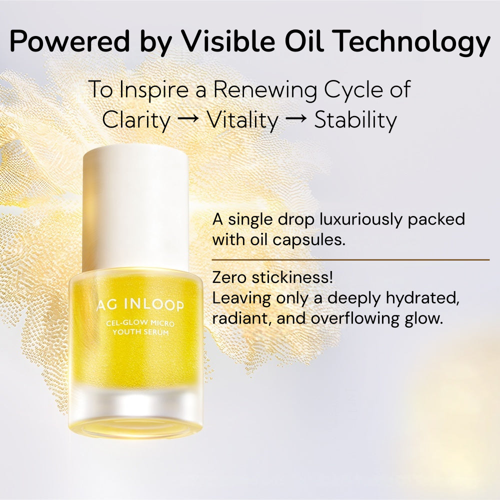 AG INLOOP Cel-Glow Youth Serum 25ml/0.85oz